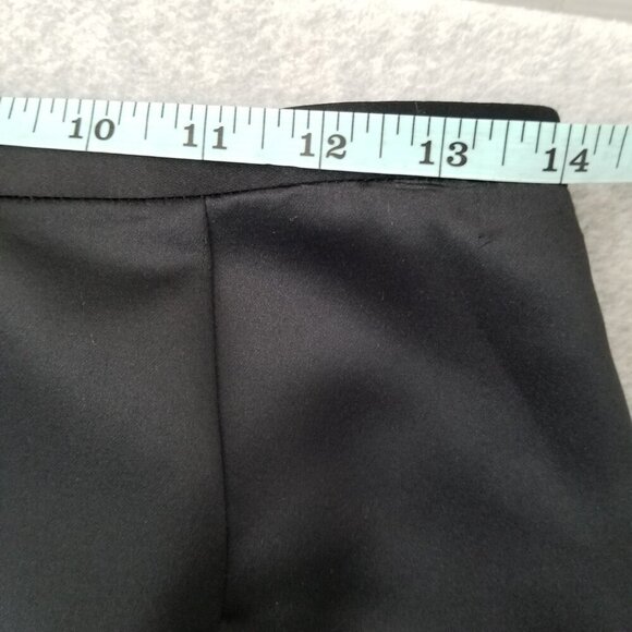 Kay Unger 8 Satin Tulip Ruffle Maxi Whimsigoth Vamp Skirt Formal Party HOCO VTG - Picture 15 of 15